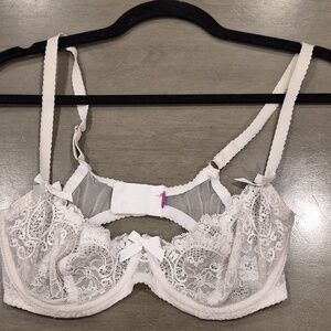Agent Provocateur - White Lace Underwire Bra
